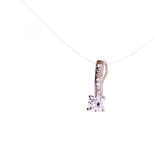 Auksinis pakabukas su cirkoniu