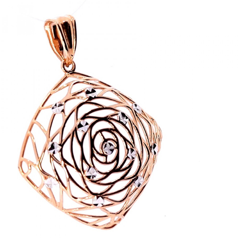 Золотой кулон