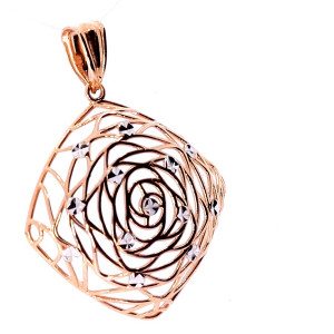 Золотой кулон