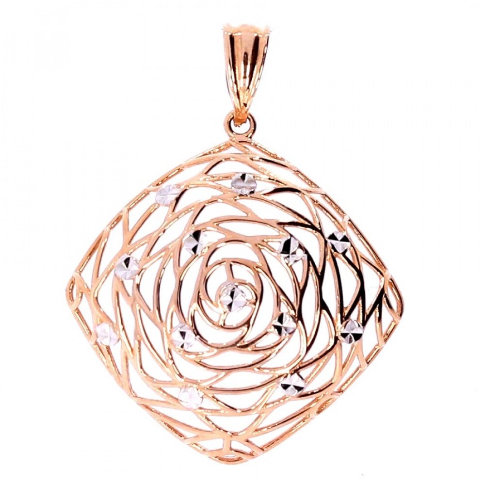 Золотой кулон