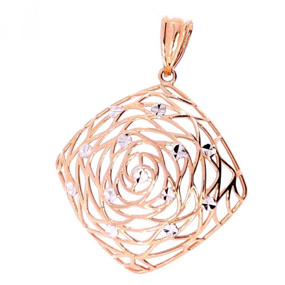 Золотой кулон