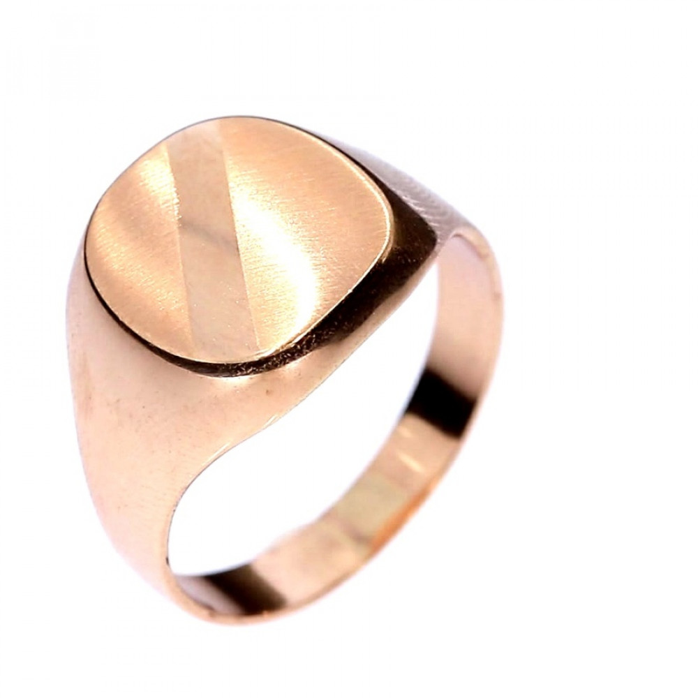 Vyriškas auksinis žiedas