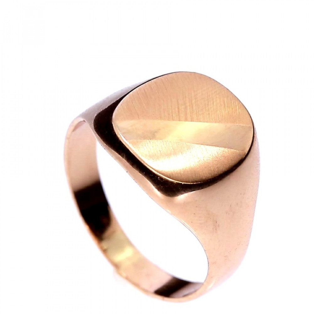 Vyriškas auksinis žiedas