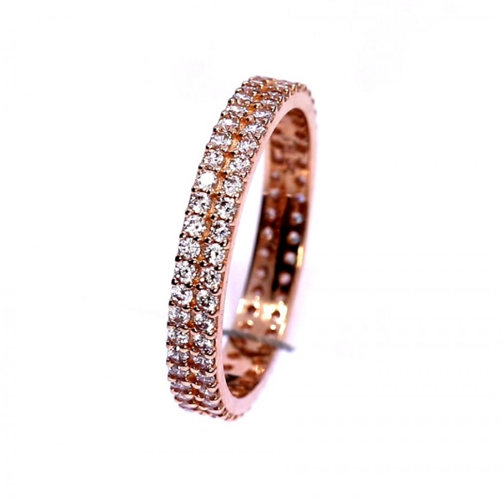 Auksinis žiedas su cirkoniu