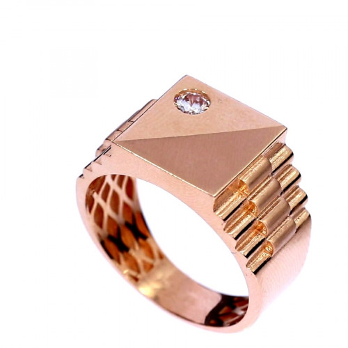 Vyriškas auksinis žiedas