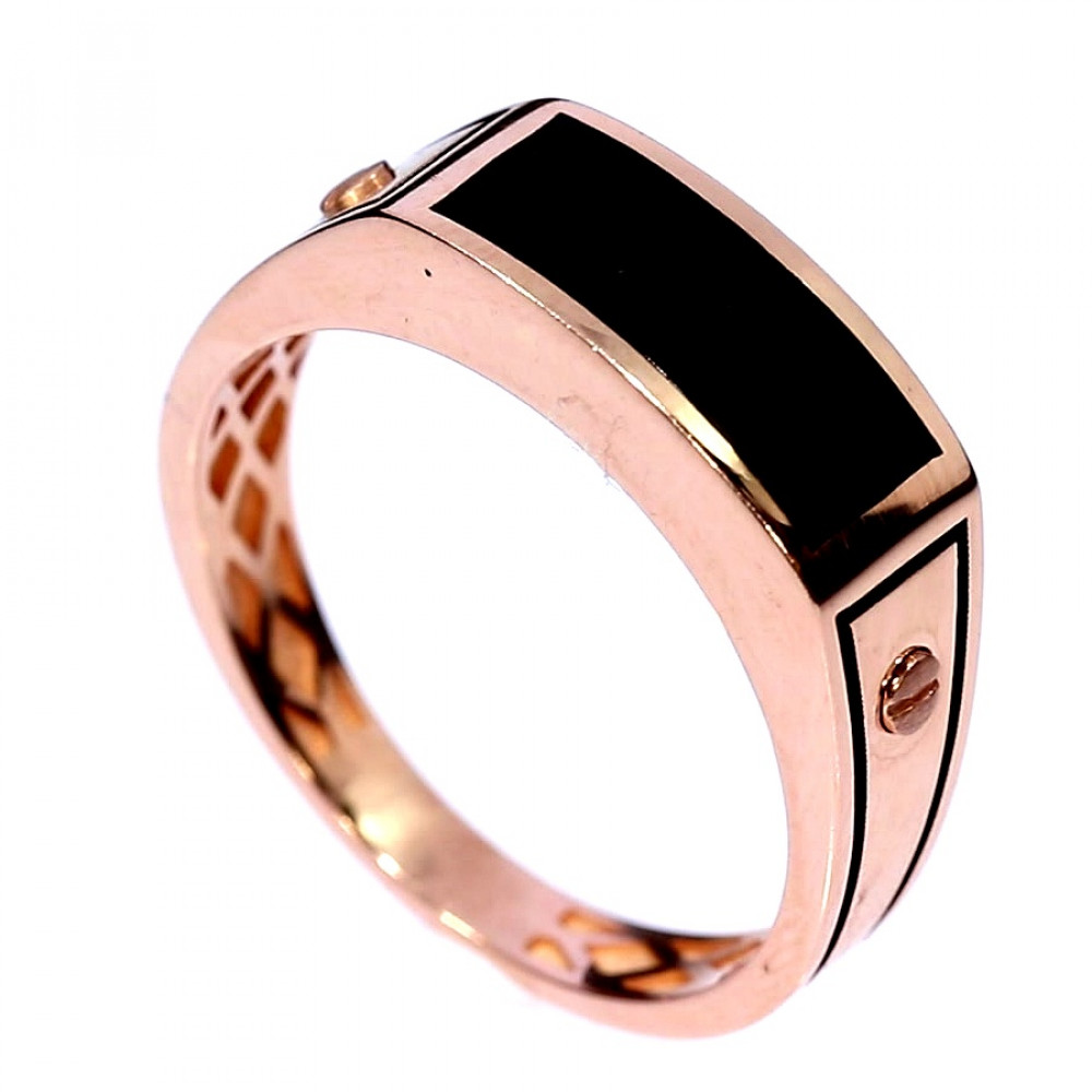 Мужское золотое кольцо