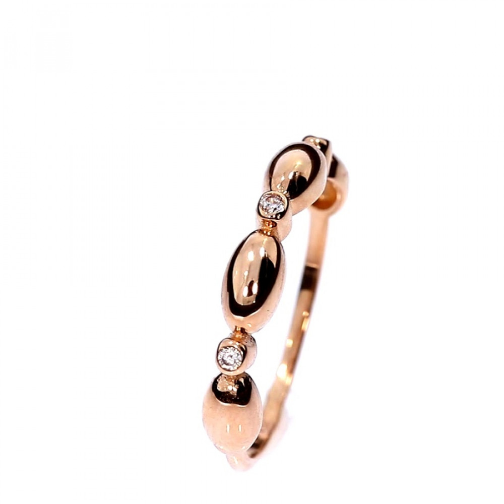 Золотое кольцо с цирконом