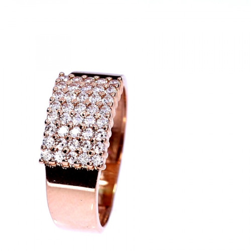 Auksinis žiedas su cirkoniu