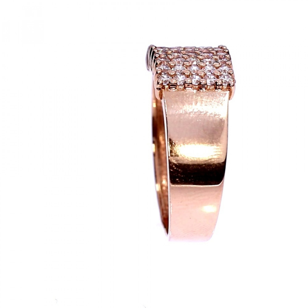 Auksinis žiedas su cirkoniu