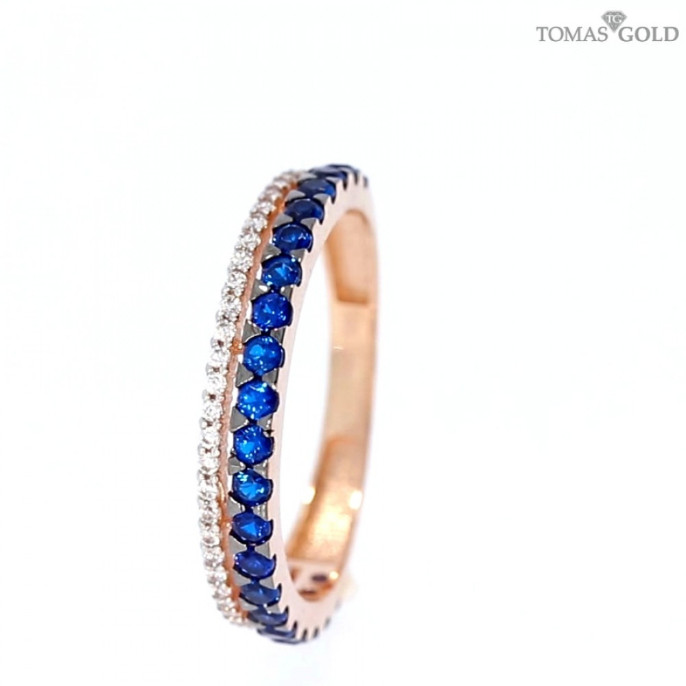 Auksinis žiedas su cirkoniu