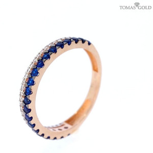 Auksinis žiedas su cirkoniu