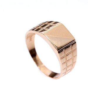 Мужское золотое кольцо