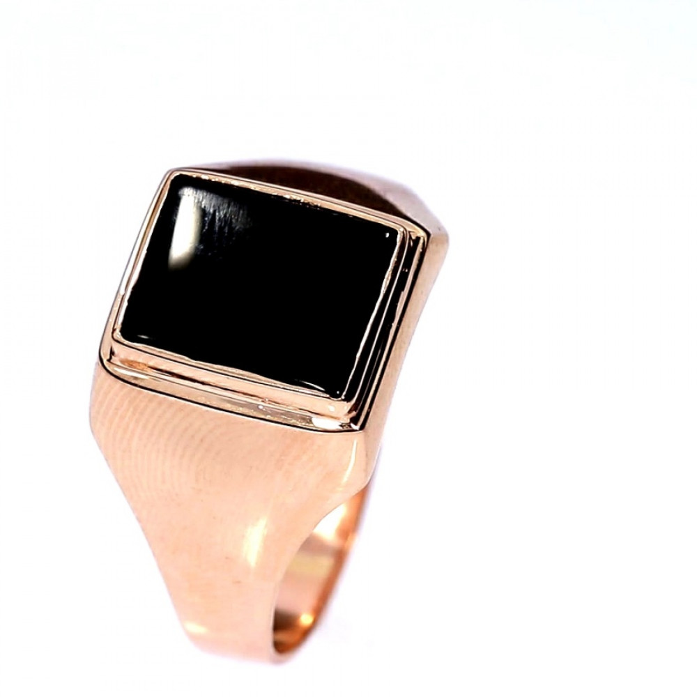 Vyriškas auksinis žiedas