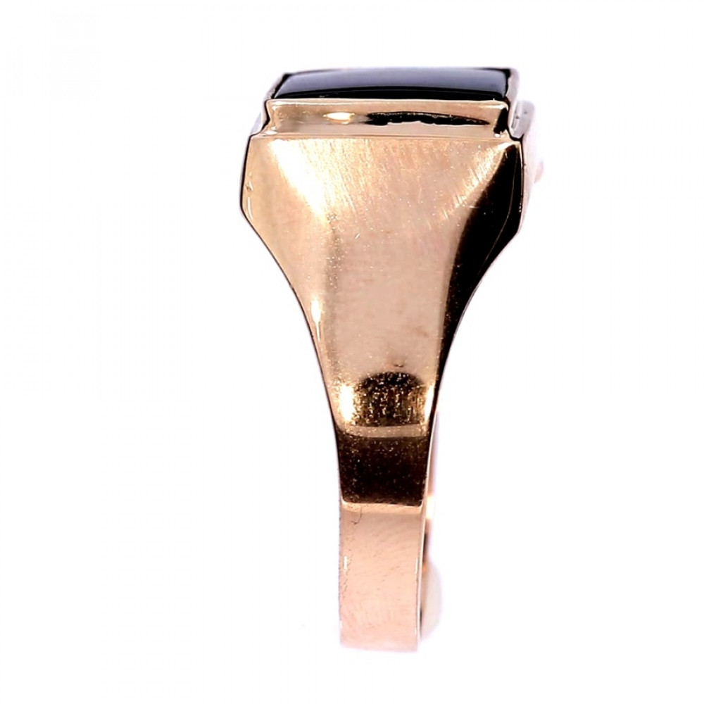 Vyriškas auksinis žiedas