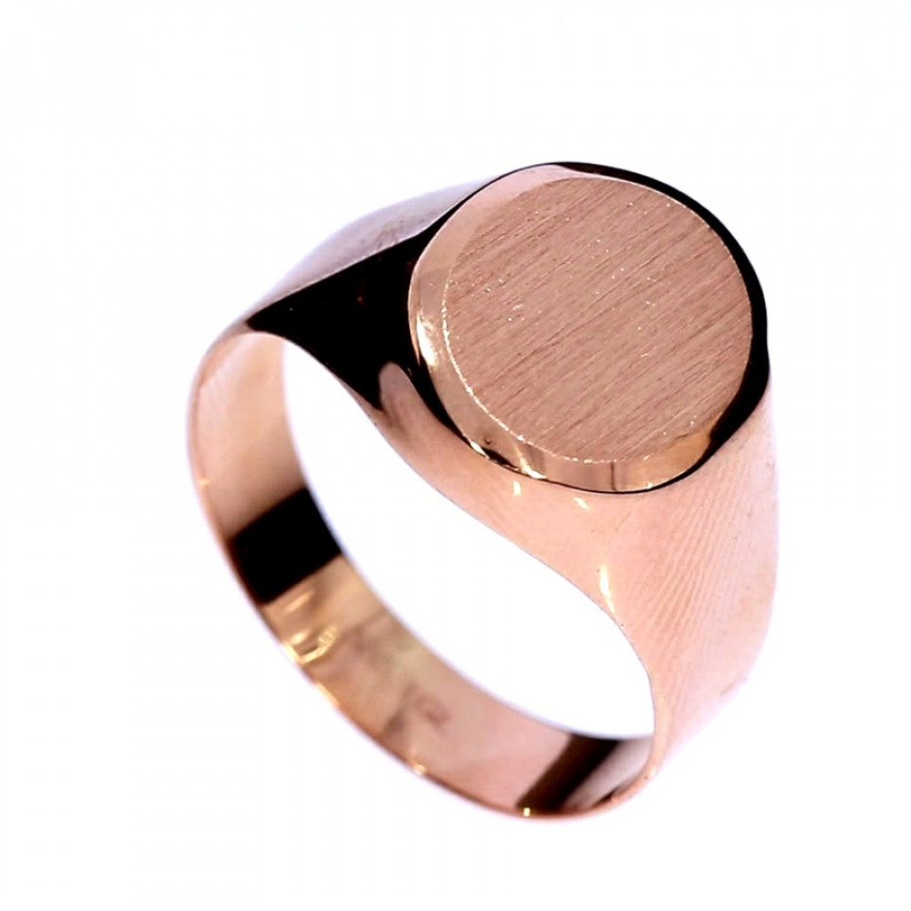 Vyriškas auksinis žiedas