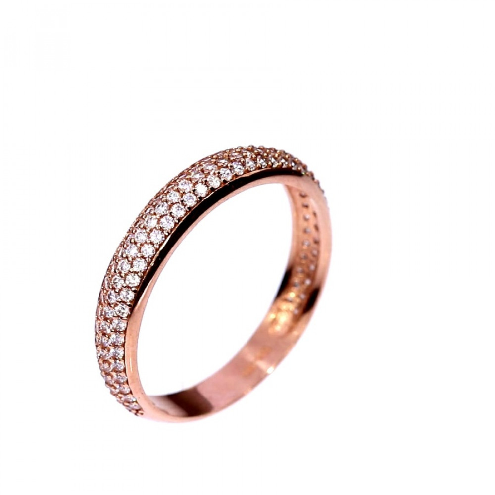 Auksinis žiedas su cirkoniu