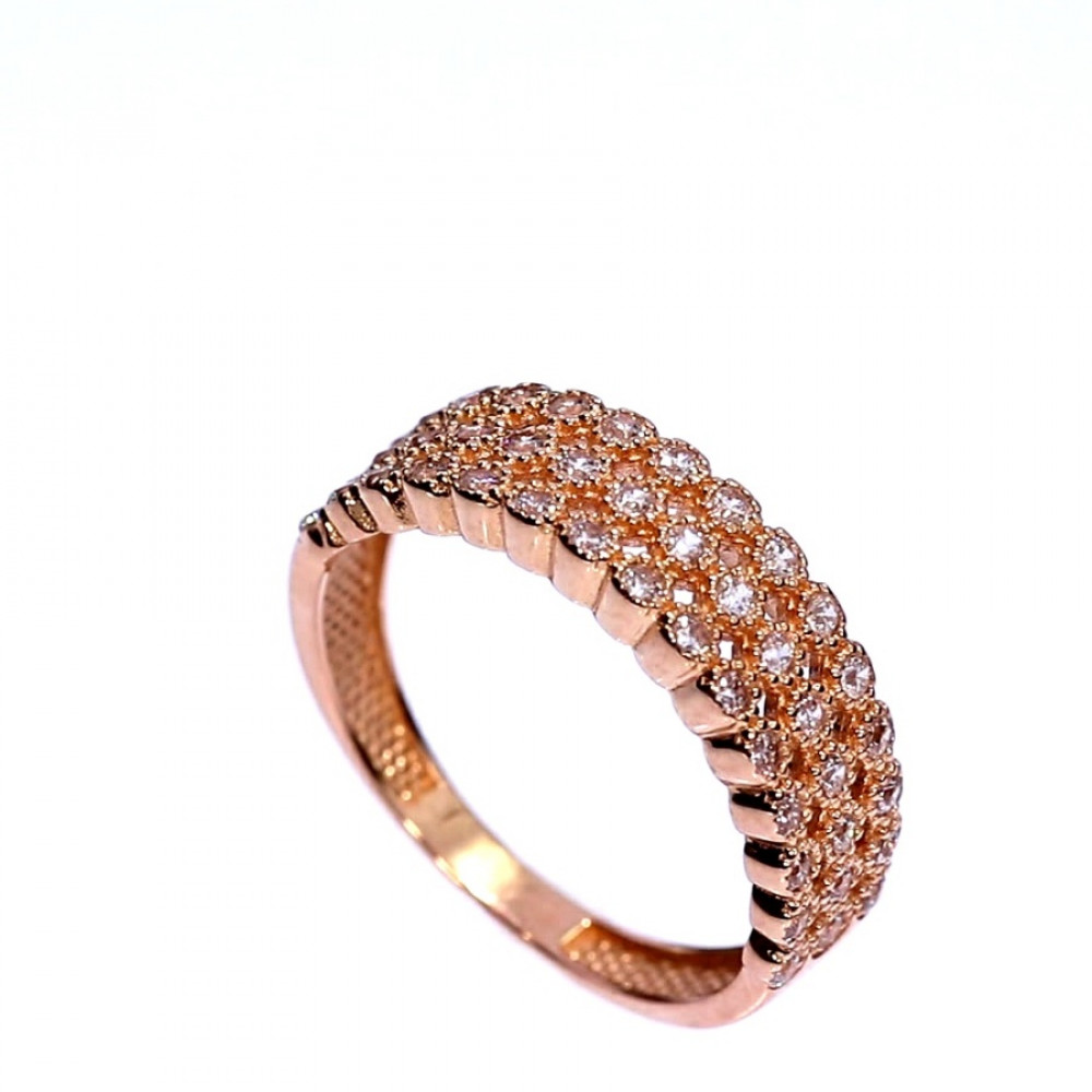 Auksinis žiedas su cirkoniu