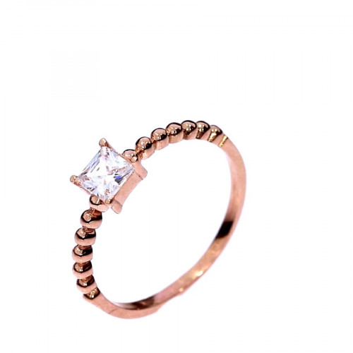 Kuldnesõrmus tsirkoonidega