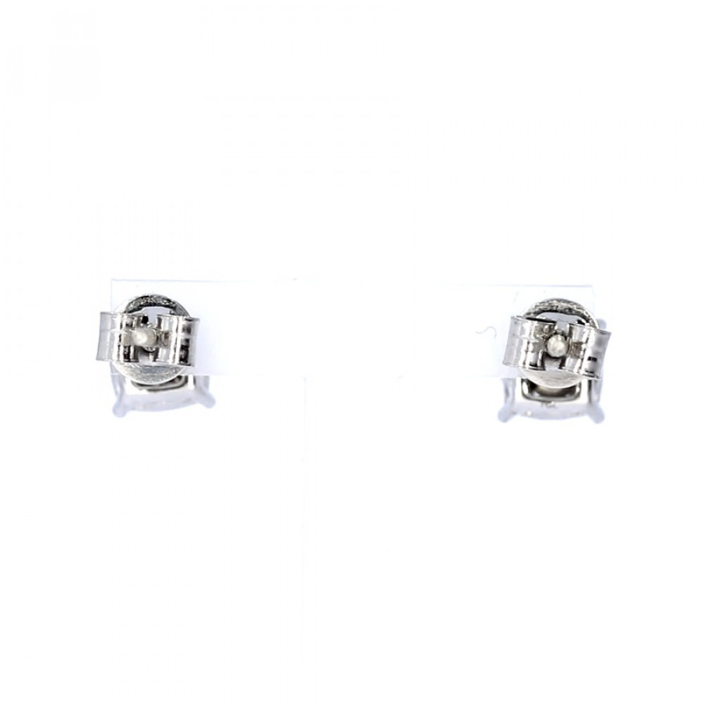 Auksiniai auskarai su briliantais