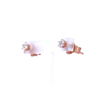 Золотые серьги с драгоценными камнями