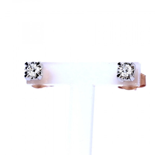 Vääriskividega kuldsed kõrvarõngad