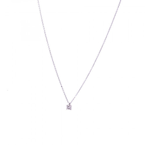 Golden chain with pendant and precious stones