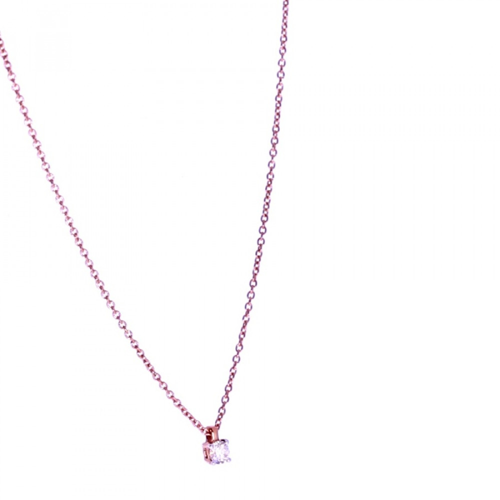 Golden chain with pendant and precious stones