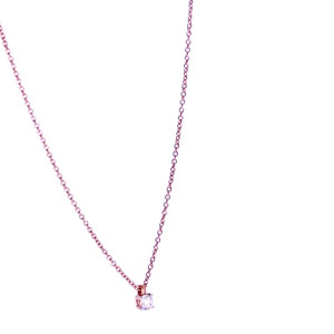 Golden chain with pendant and precious stones