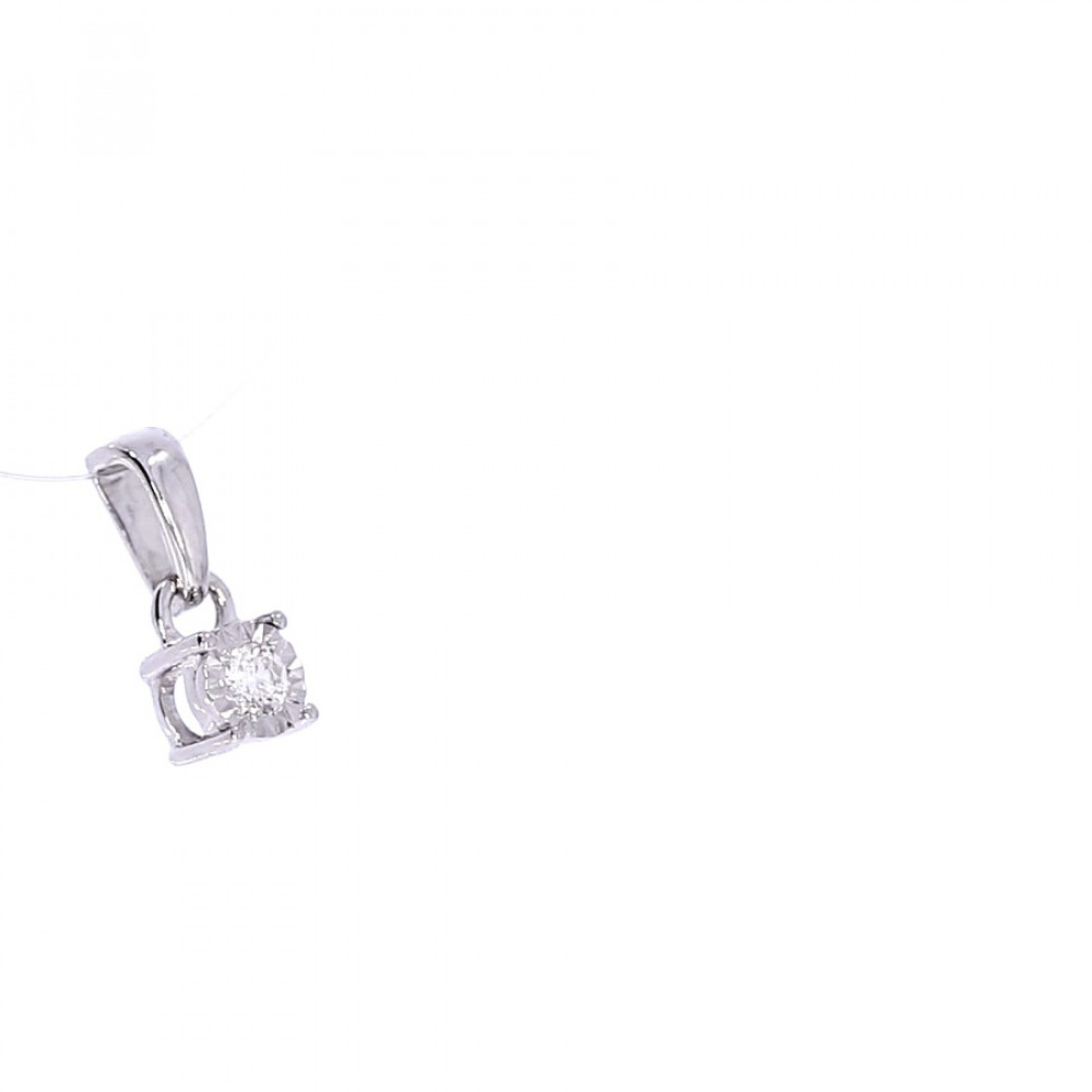 Auksinis pakabukas su briliantu