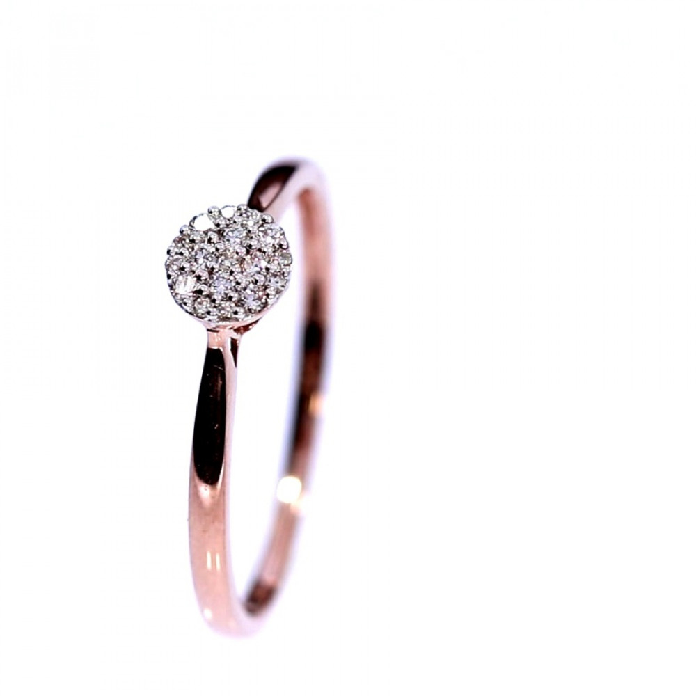 Vääriskividega kuldsõrmus