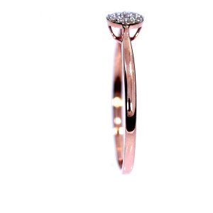 Vääriskividega kuldsõrmus