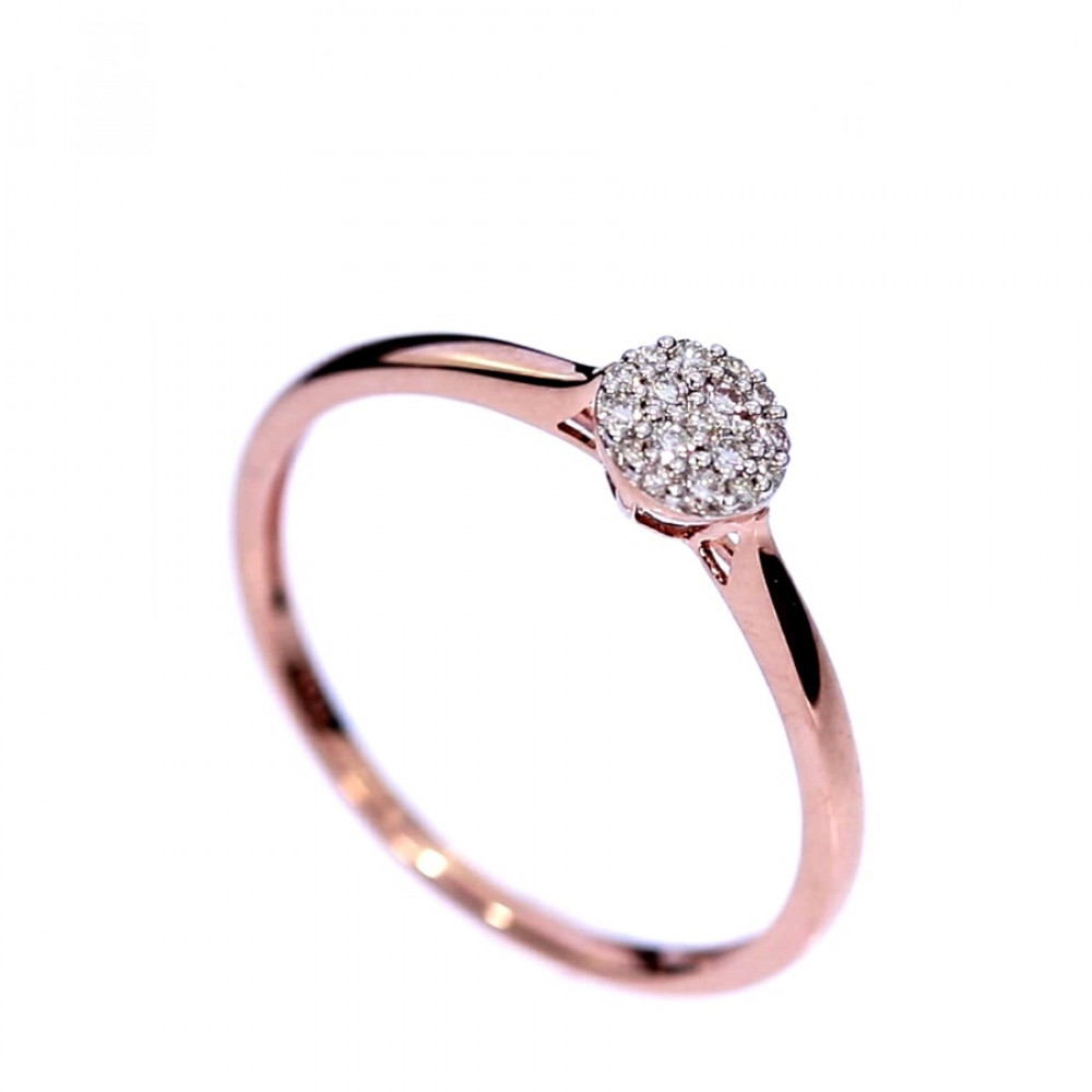 Vääriskividega kuldsõrmus