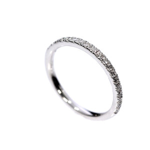 Auksinis žiedas su briliantais