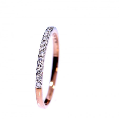 Golden ring with precious stones