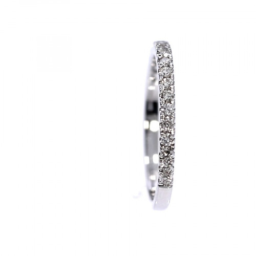 Golden ring with precious stones