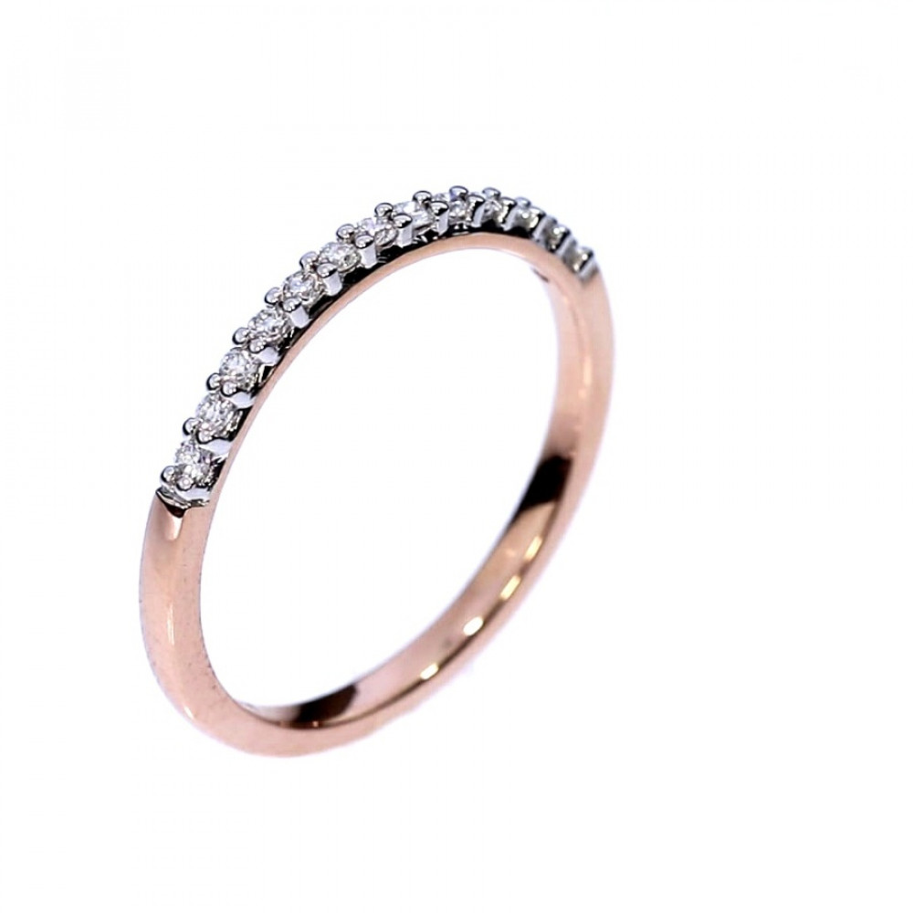 Золотое кольцо с бриллиантами