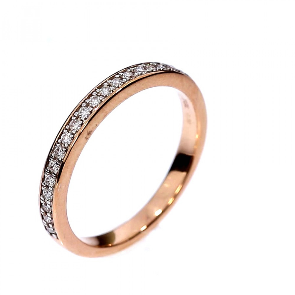 Золотое кольцо с бриллиантами