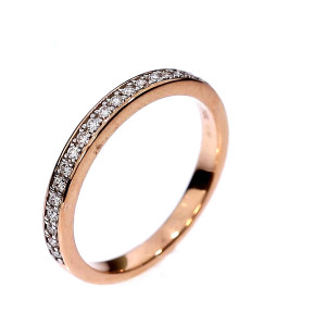 Золотое кольцо с бриллиантами