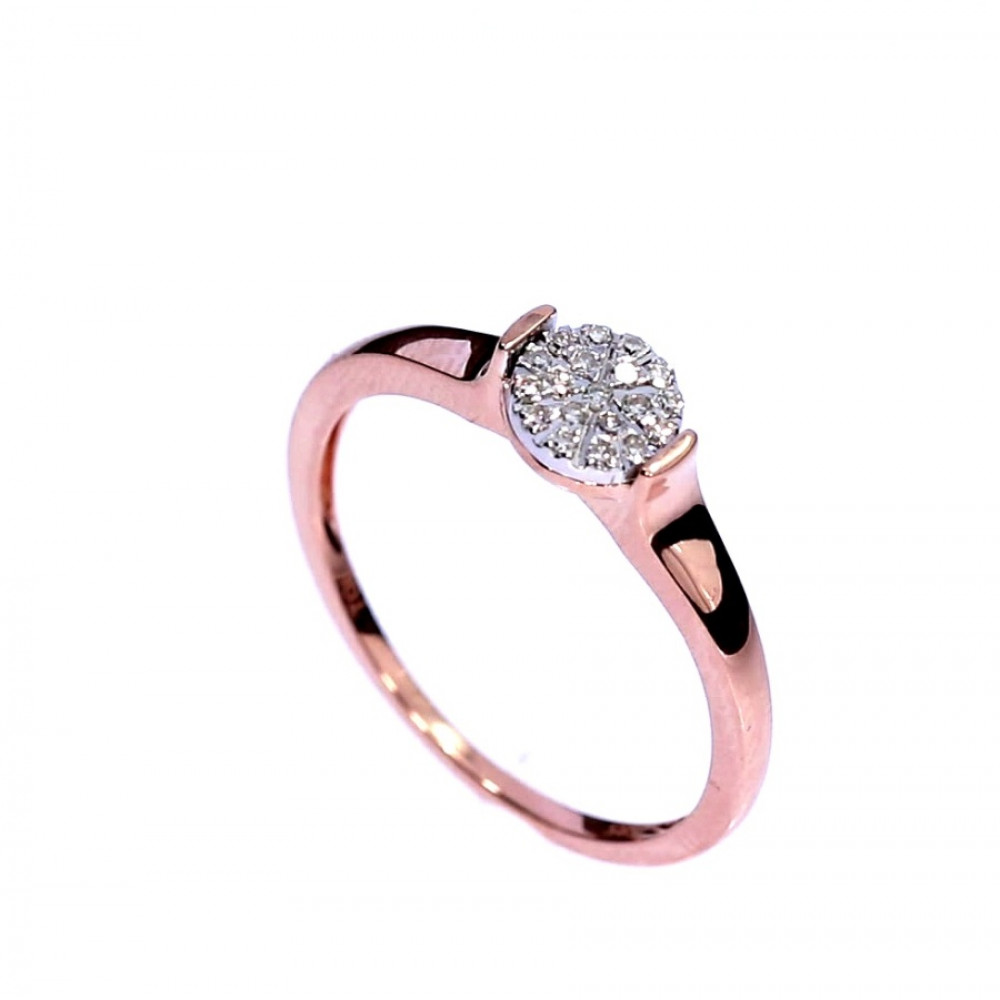 Золотое кольцо с драгоценными камнями