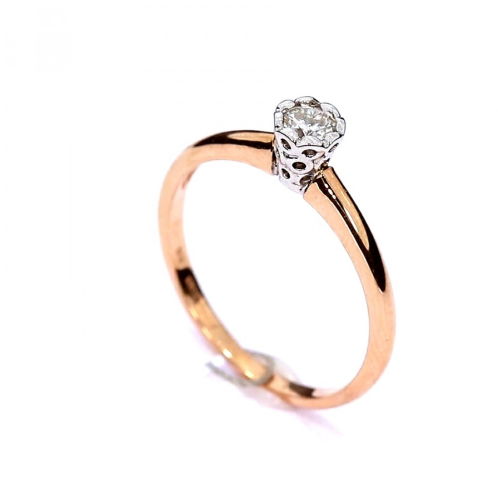 Kuldsõrmus briljandiga