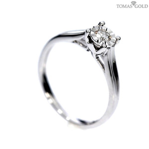 Kuldsõrmus briljandiga