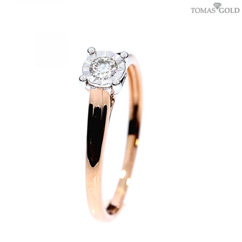 Kuldsõrmus briljandiga