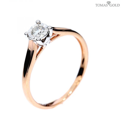 Kuldsõrmus briljandiga