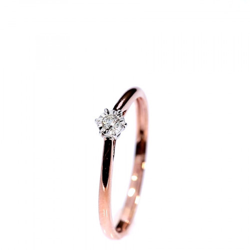 Kuldsõrmus briljandiga