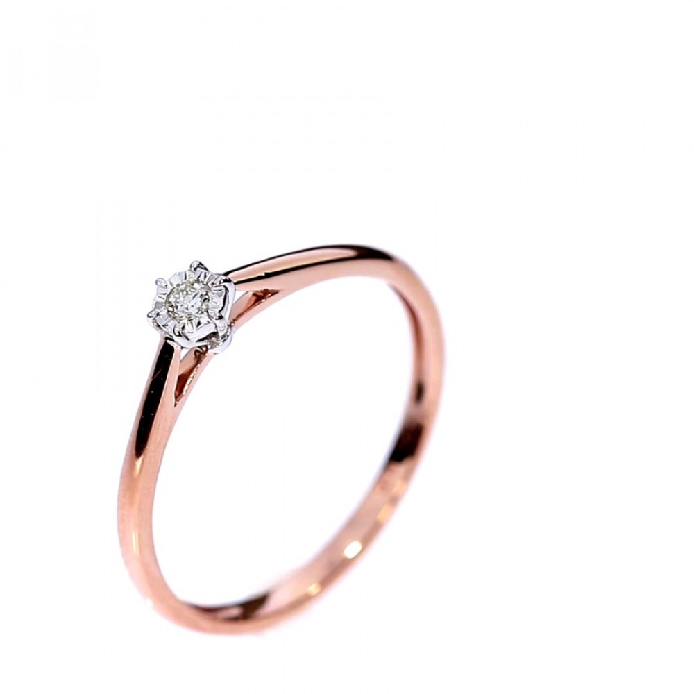 Kuldsõrmus briljandiga