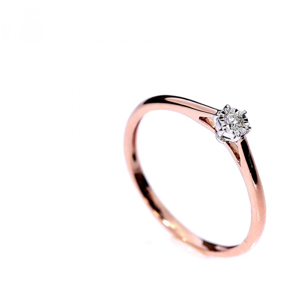 Kuldsõrmus briljandiga