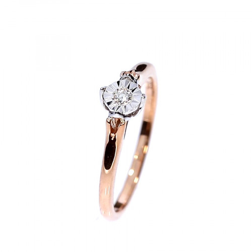 Kuldsõrmus briljandiga