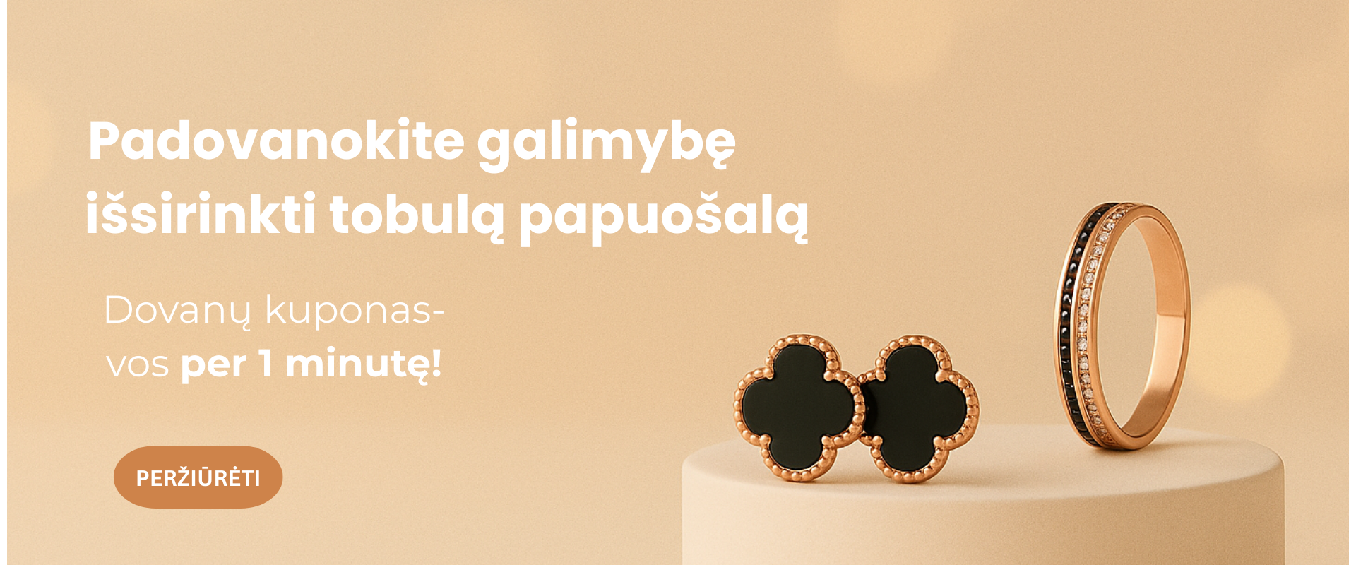 Dovanų kuponas per 1 minutę