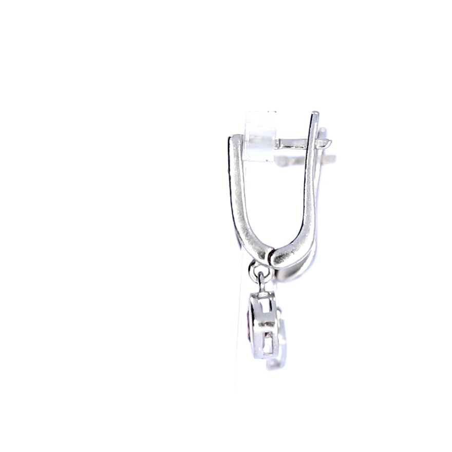 Sidabriniai auskarai su cirkoniu