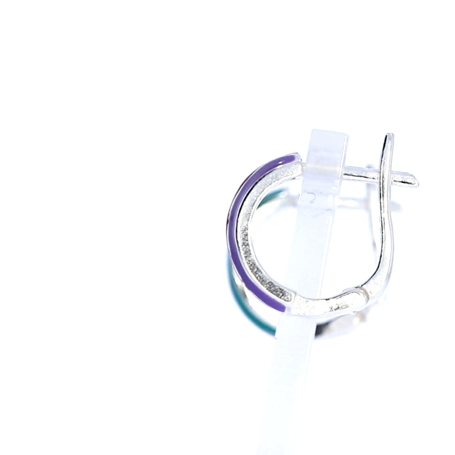 Серебряные детские серьги